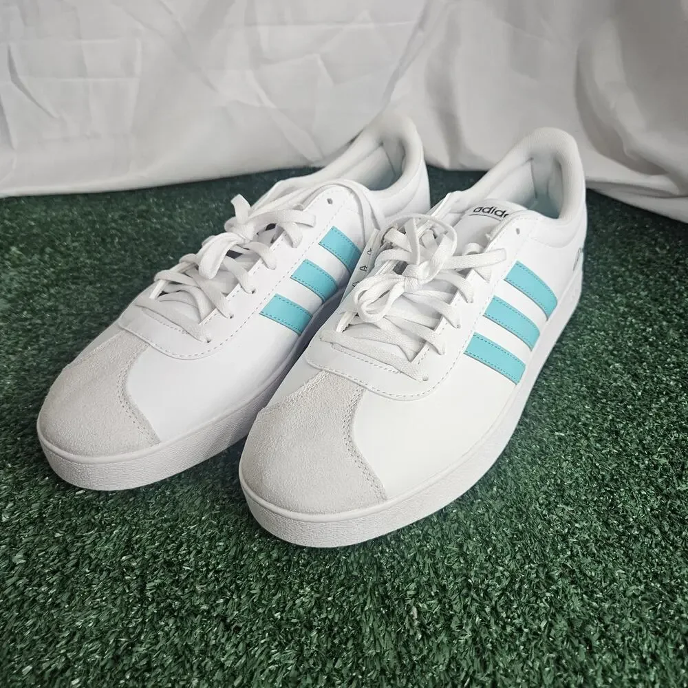 Adidas Mercedes AMG Petronas F1 Team Shoes Sneakers White Teal Men’s Sz 13 NEW